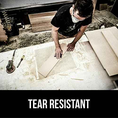 3M SandBlaster Advanced Sanding Sheets, 150 Grit, No-Slip Grip Backing, 9 x 11 Inch, 4 Sheets Pack (Wood, Metal, Drywall Sandpaper)