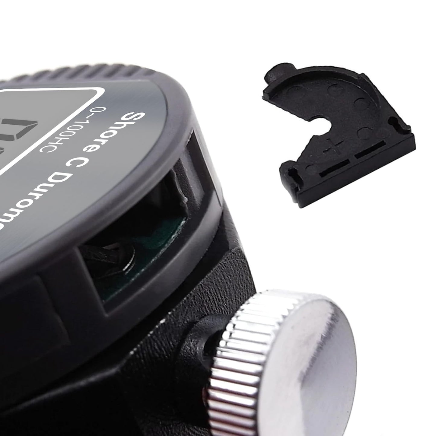 Digital Hardness Meter Durometer Hardness Tester - Portable and Versatile for Measuring 0-100HD Shore A/C/D Hardness of Rubber, Tires, Plastics, Thermal Plastics, Flooring, and Bowling Balls