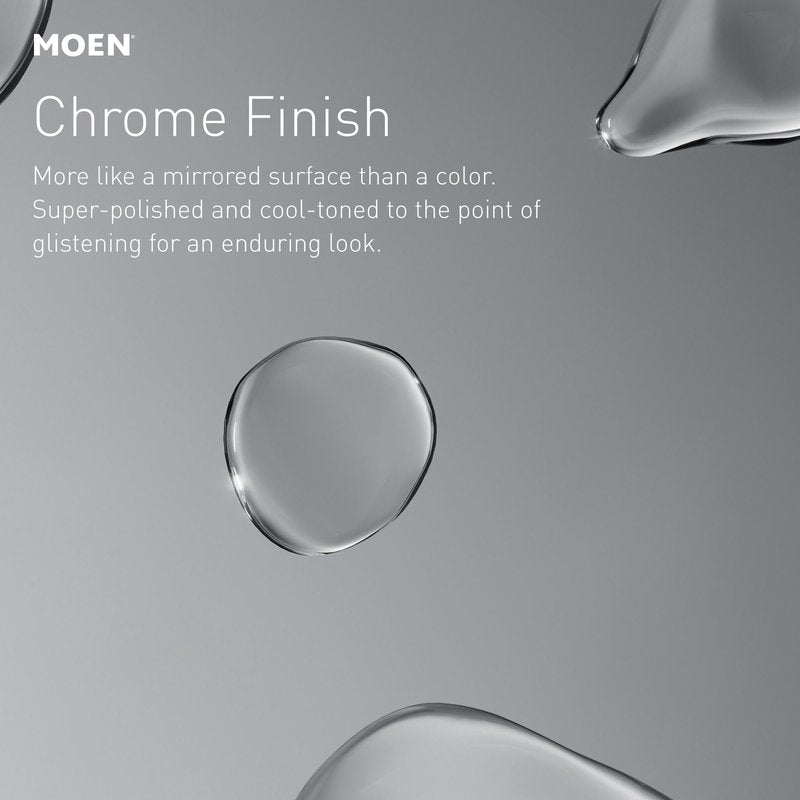 Moen Brantford Chrome Two-Handle High Arc Widespread Bathroom Sink Faucet for 3-Hole Setups with Valve Included, TV6620