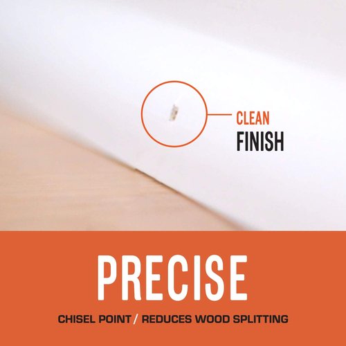 Paslode, Finishing Nail, 650232, 20 Degree Angled Galvanized, 16 Gauge, 2,000 per Box, 2 1/2 inch