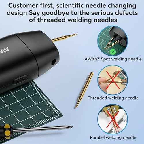 18650 Battery Spot Welder with 1.5" Digital Display 90 Adjustable Power Levels, Auto/Manual Dual Pulse Modes Professional DIY Tool for Lithium Batteries, Making Battery Packs, Solar Projects