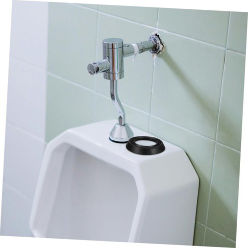 Homoyoyo 2pcs Urinal Drain Leakproof Sealing Ring Rubber Gasket Urinal Flange Sealing Parts Water Leakage for Home Public Restrooms