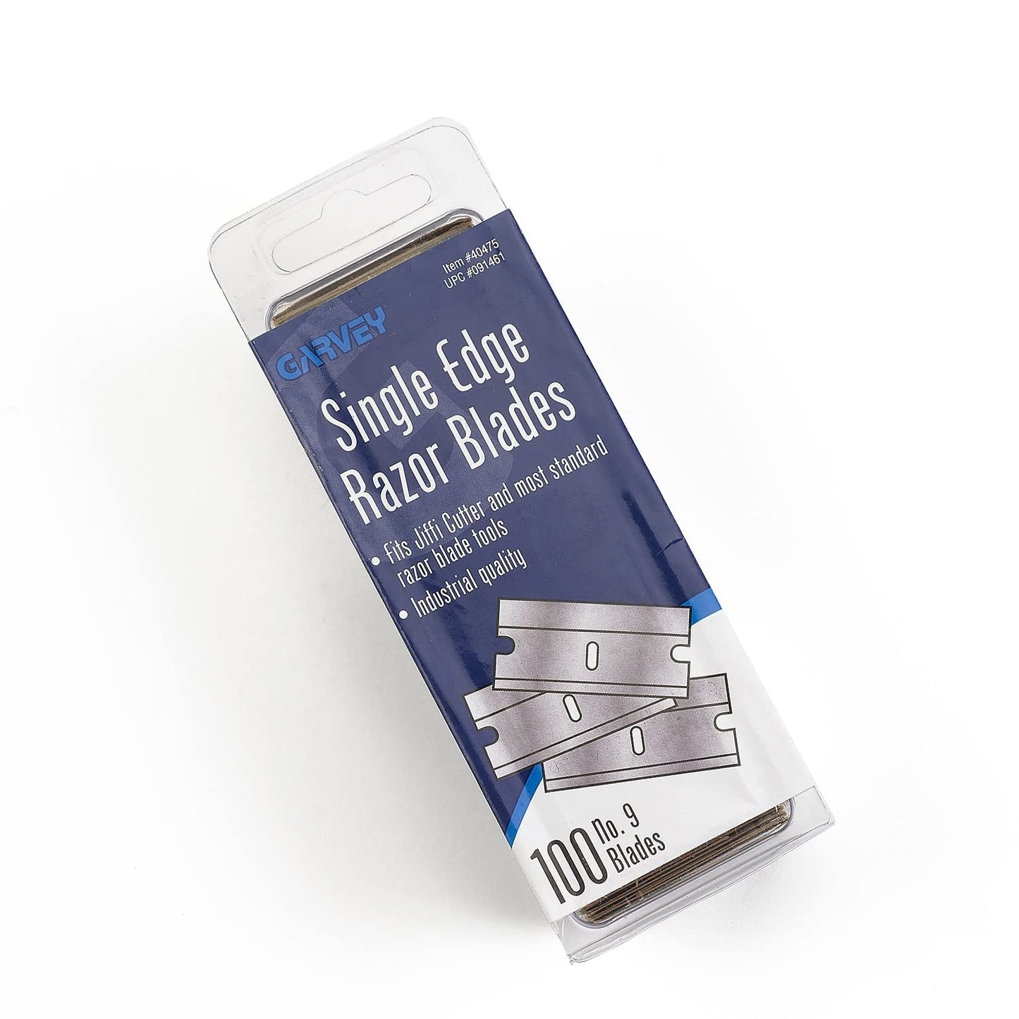 Garvey Economy Single Edge Cutter Blade, Box of 100 (40475)