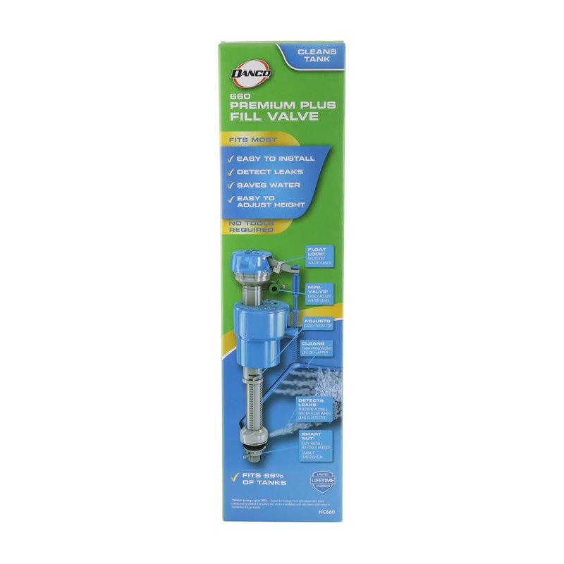 Danco HC660 Toilet Fill Valve Repair Kit, Pack of 1, Blue White