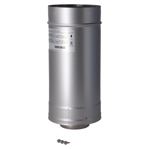 Rheem ProTech Concentric Straight Pipe (12") for Venting Tankless Gas Non-Condensing Water Heaters - RTG20270B