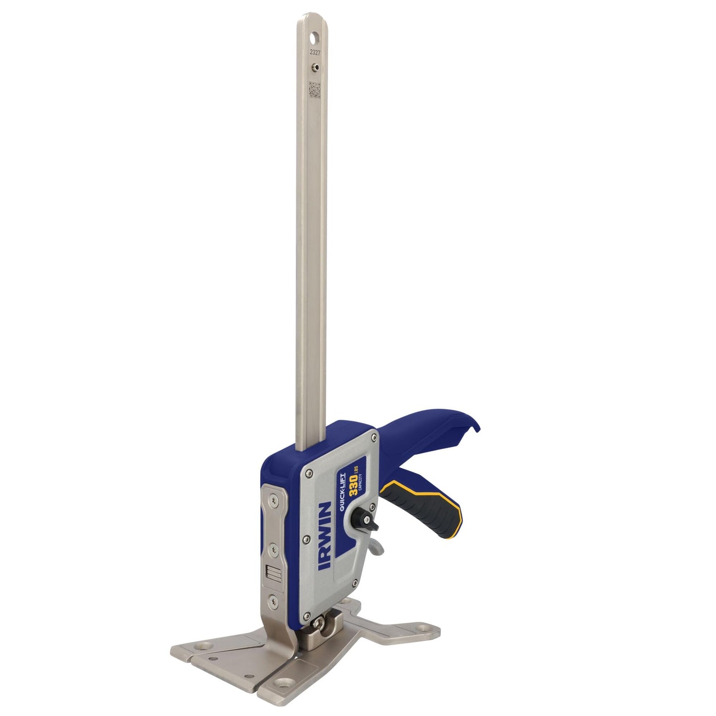 IRWIN Quick-Lift Construction Jack, Hand Lifting Jack Tool, Multifunctional, Lift up to 10" and Lift Capacity 330 lbs (IRHT83100)