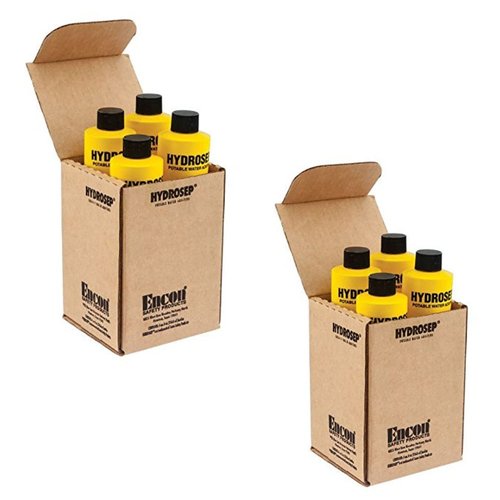 Encon Safety Products Hydrosep Water Treatment Additive for Eyewash Stations 2 Pack (Case of 4)