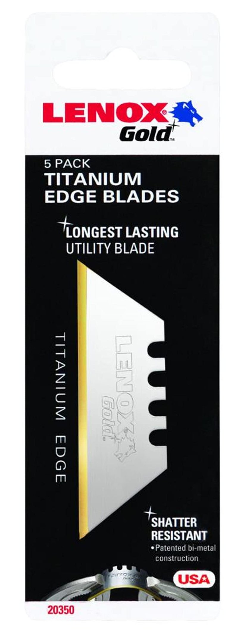 LENOX 5-Pack 1.5-in Carbon Steel Str