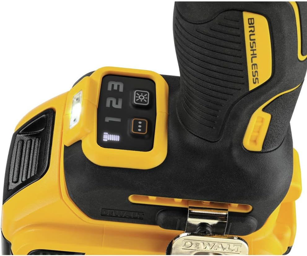 DEWALT 20V MAX XR Cordless Impact Wrench, 1/2", Includes Detent Pin Anvil and Belt Clip, Bare Tool Only (DCF892B)