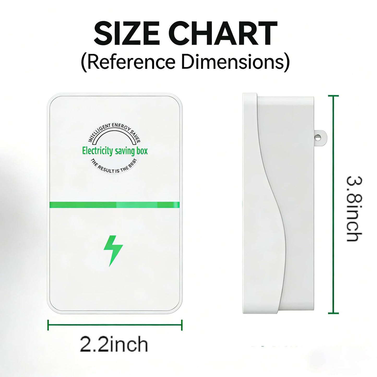 2026 Electricity Saving Box, Energy Saver Plug to Reduce Electricity Bill, Power Factor for Household/Offices (4pcs)
