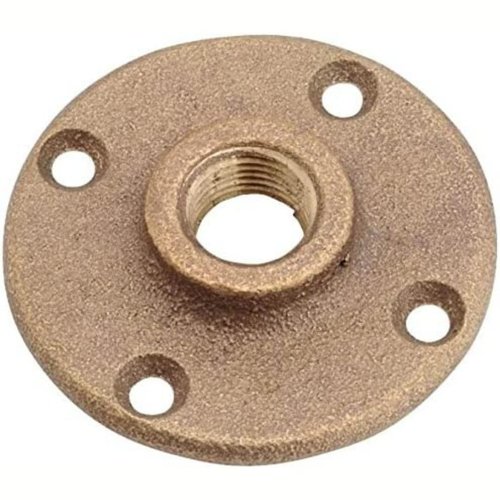 Anderson Metals 738151-08 Brass Floor Flange, 1/2"