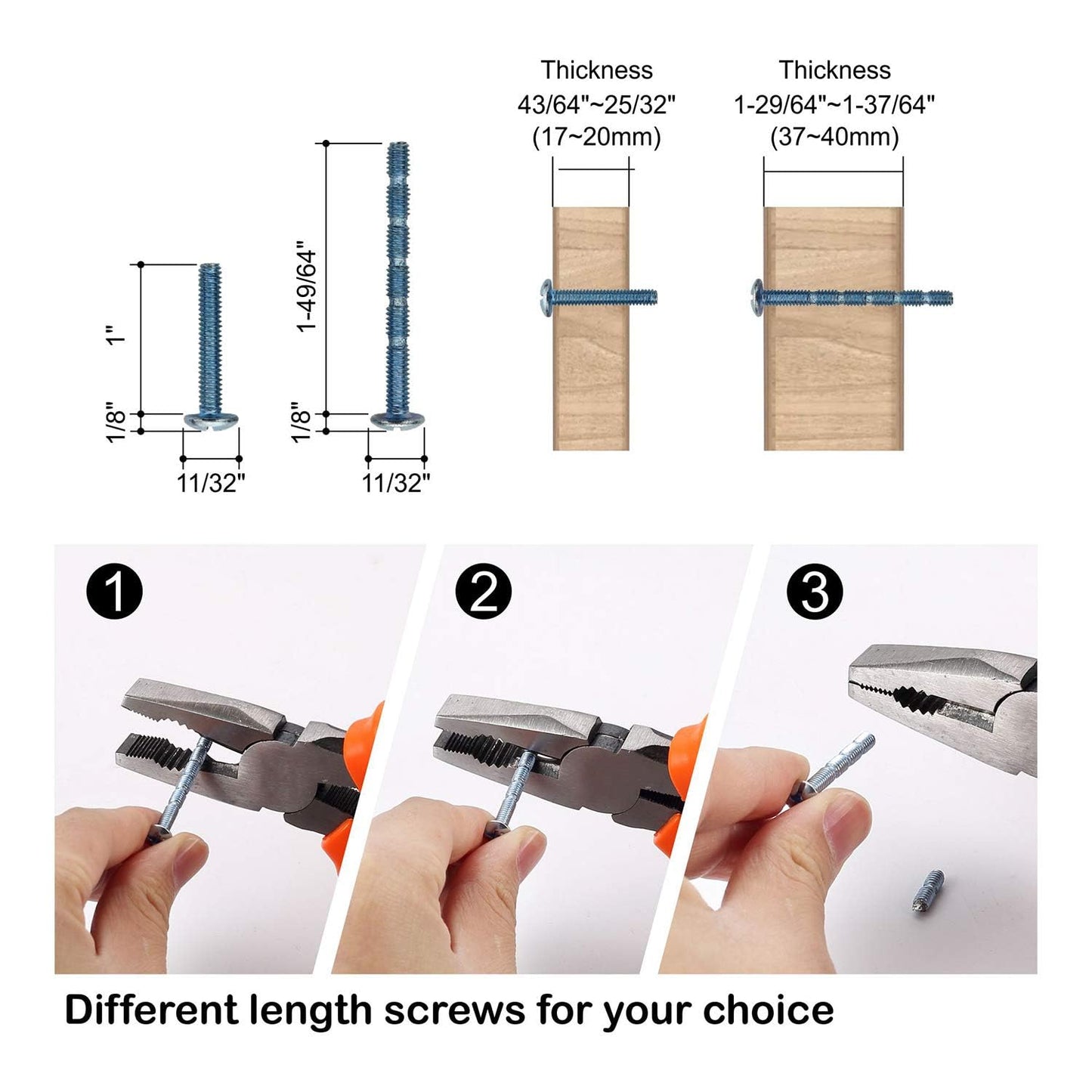 Asidrama 10 Pack 3 Inch(76mm) Champagne Bronze Kitchen Cabinet Handles, Cabinet Pulls Kitchen Cabinet Hardware for Cupboard Drawer Pulls