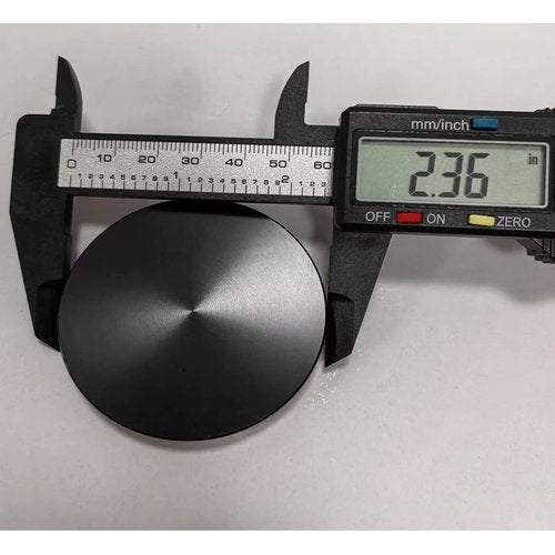 BUBLEVL Round High Precision 2.4inch 60MM Accuracy 15'/2 Aluminium Cardan Circular Bullseye RV leveling Bubble Levels For Motorhome, Camping, Trailer, Construction, CNC machine