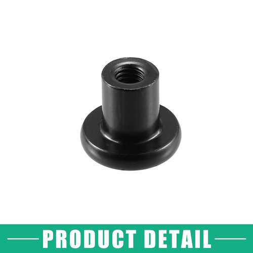 Edinstry Door Hinge Nuts Replacement Screws, Car Door Hinge Nuts Hinge Lock Bolts Compatible with Jeep Wrangler JK 2007-2018 (4Pcs)