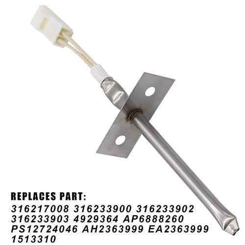 316233902 Oven Temperature Sensor Probe Compatible with Frigidaire Replaces 316233900 316233903 4929364 AP6888260 PS12724046 EAP12724046 by AMI PARTS