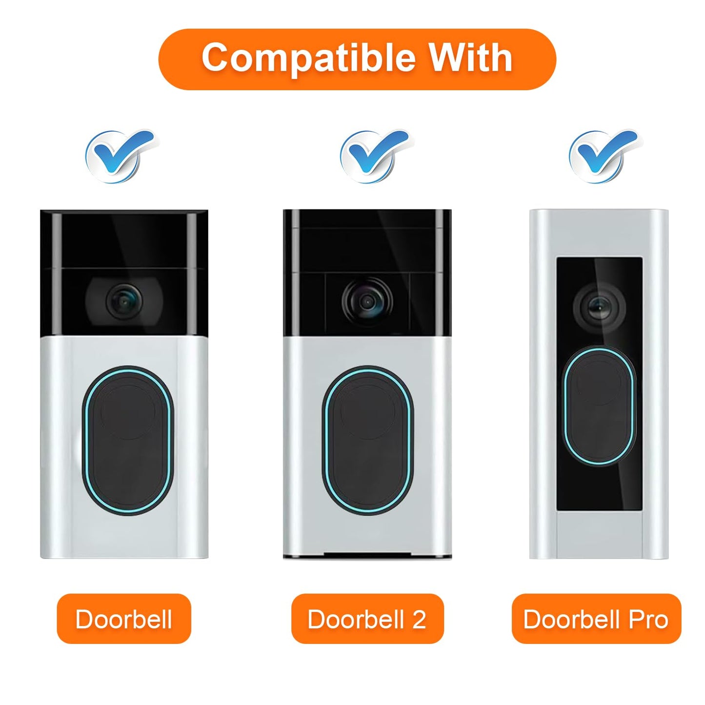 Screwdriver for Ring Doorbell Screwdriver Replacement with WiFi Password Reset and Battery Change, Fits for All Ring Video Doorbell Models (Orange), CTYUKHS