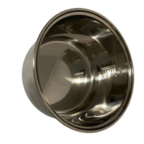 DSFVVXV Stainless Steel Rice Cooker Inner Bowl, Compatible for Tiger JBV-A10U 5.5 Cup Nonstick Liner Replacement
