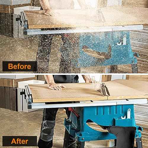 Table Saw Dust Collector Bag Compatible for Bosch/Dewalt/Ryobi/Craftsman/RIGID/Metabo/Kobalt/Skilsaw/Delta (10" Tablesaws with 2.5" Dust Port)-1Pack