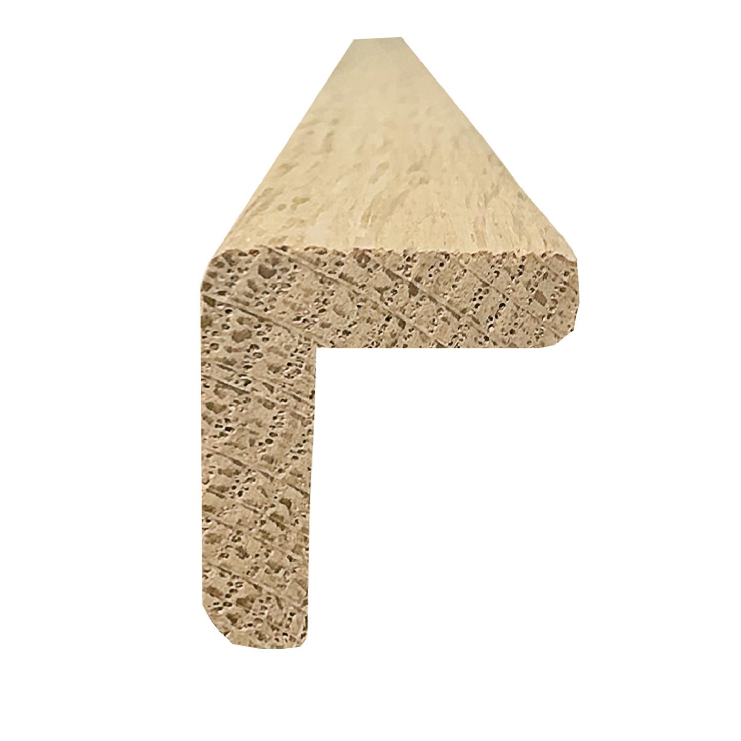 1x1 Outside Corner Trim Moulding, Real Hardwood, The Millwork Outlet (White Oak 72")