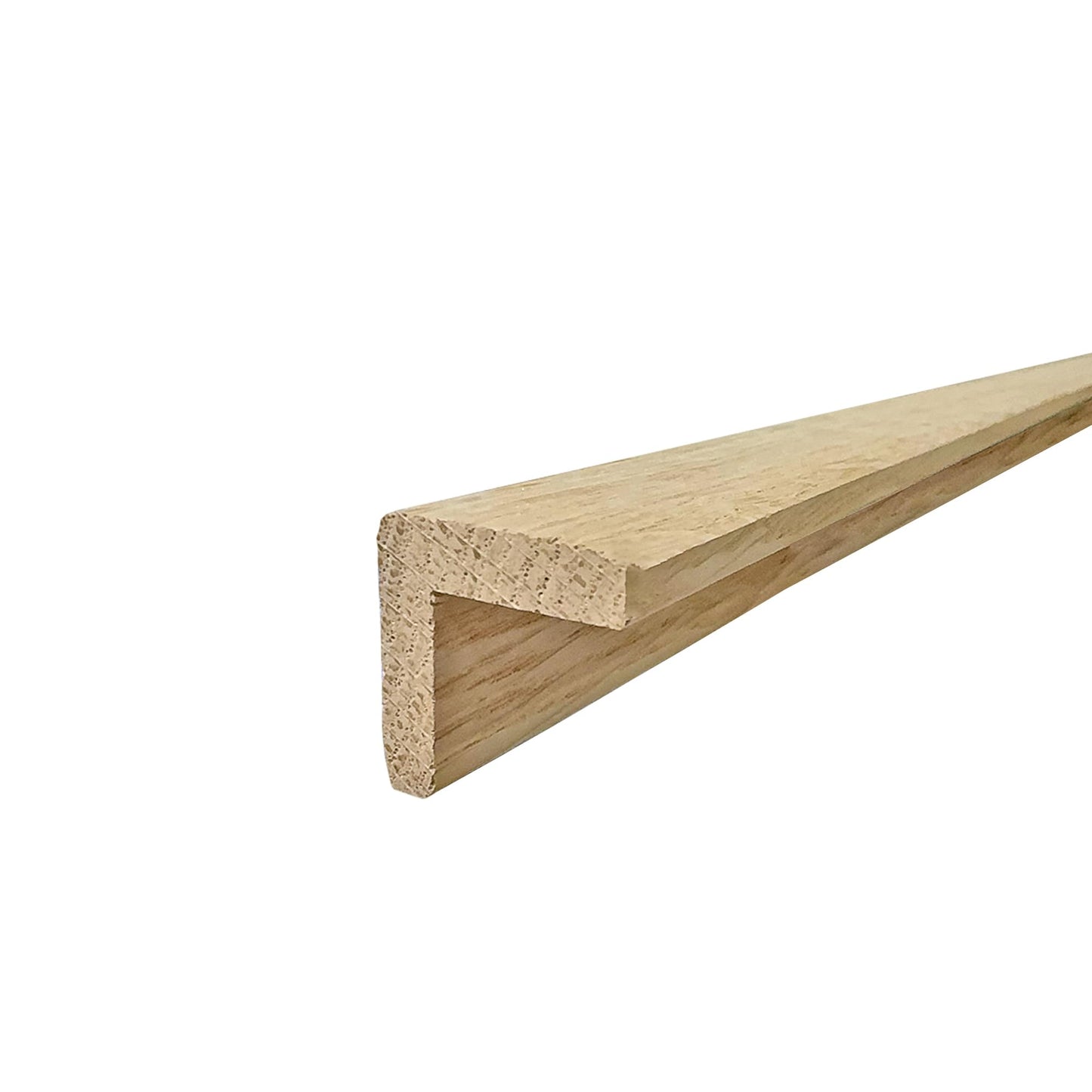 1x1 Outside Corner Trim Moulding, Real Hardwood, The Millwork Outlet (White Oak 72")