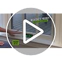 Alien Draft Seal Set of 49 Feet - Flexible Door & Window Gap Insulation Kit