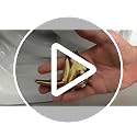 Gold Ceramic Bird Toilet Bolt Covers Set of 2 - Decorative Bathroom Accessories