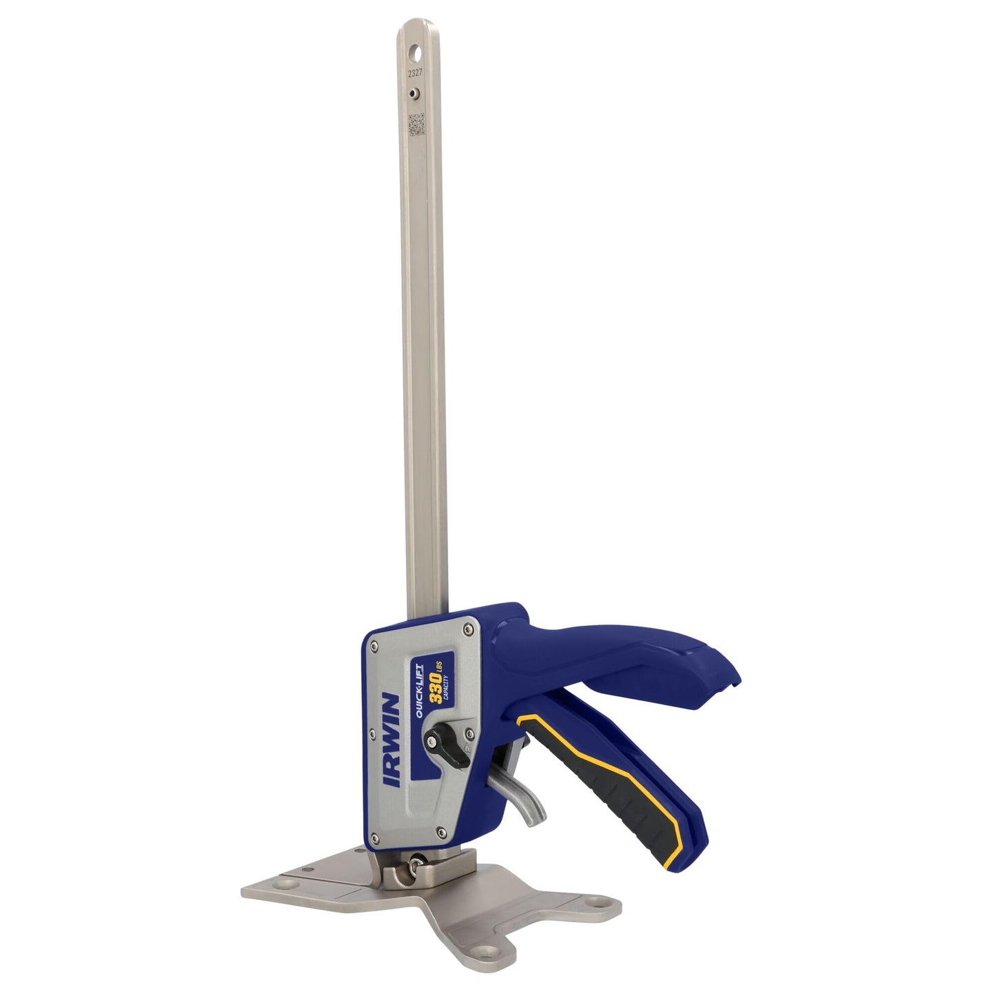 IRWIN Quick-Lift Construction Jack, Hand Lifting Jack Tool, Multifunctional, Lift up to 10" and Lift Capacity 330 lbs (IRHT83100)