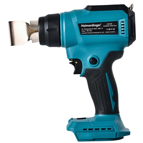 Cordless Heat Gun Compatible with Makita 18V Battery, Max 1202°F Heavy Duty Hot Air Gun with Overload Protection,Fast Heating for Crafting, Shrink Tubing,Vinyl Wrap