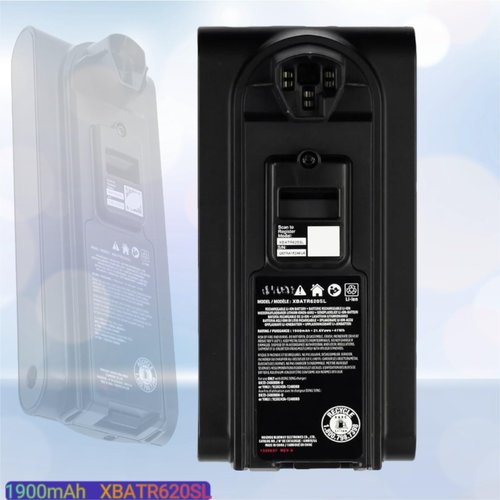 Orfdcnhlkc Vacuum Cleaner 21.6V 1900mAh XBATR620SL Lithium-ion Battery. Compatible for Shark IZ540H IZ562H UZ565H IZ540 Handheld Vacuum Cleaner