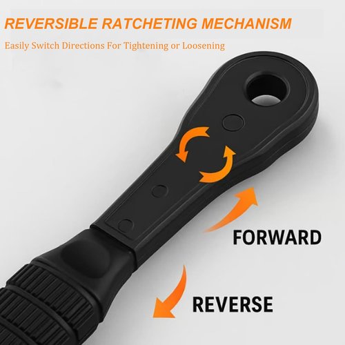 Drill Chuck Ratchet Wrench - 2 in 1 Drill Chuck Ratchet Spanner, 2-in-1 Ratchet Drill Chuck Key Wrench (1Set)