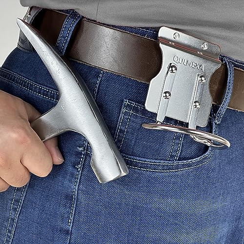 Hammer Holder, Drill Holster, Stainless Steel Hammer Holster,Hammer Holder for Tool Belt£¨2.6inches Hammer Loop£©