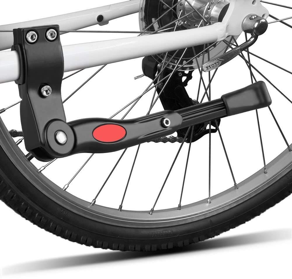Adjustable Bicycle Kickstand, Bike Side Support Kick Stand for 22 24 26 Inch Mountain Bike and 700 Road Bike