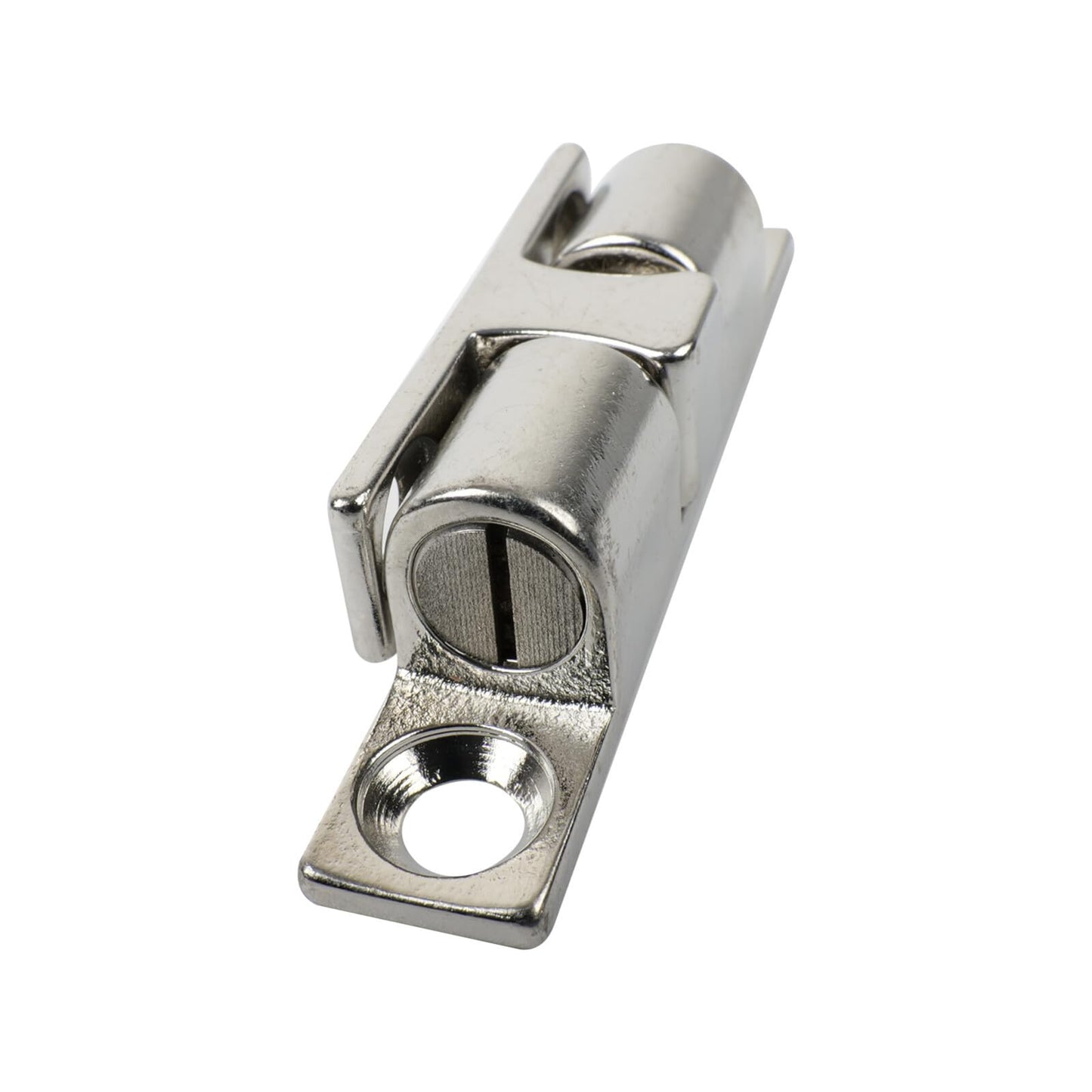 2Pcs Cabinet Door Catch, Solid Stainless Steel Adjustable Ball Tension Roller Catch Cabinet Door Double Ball Tension Catch with Screws for Ship Yacht RV (70MM)