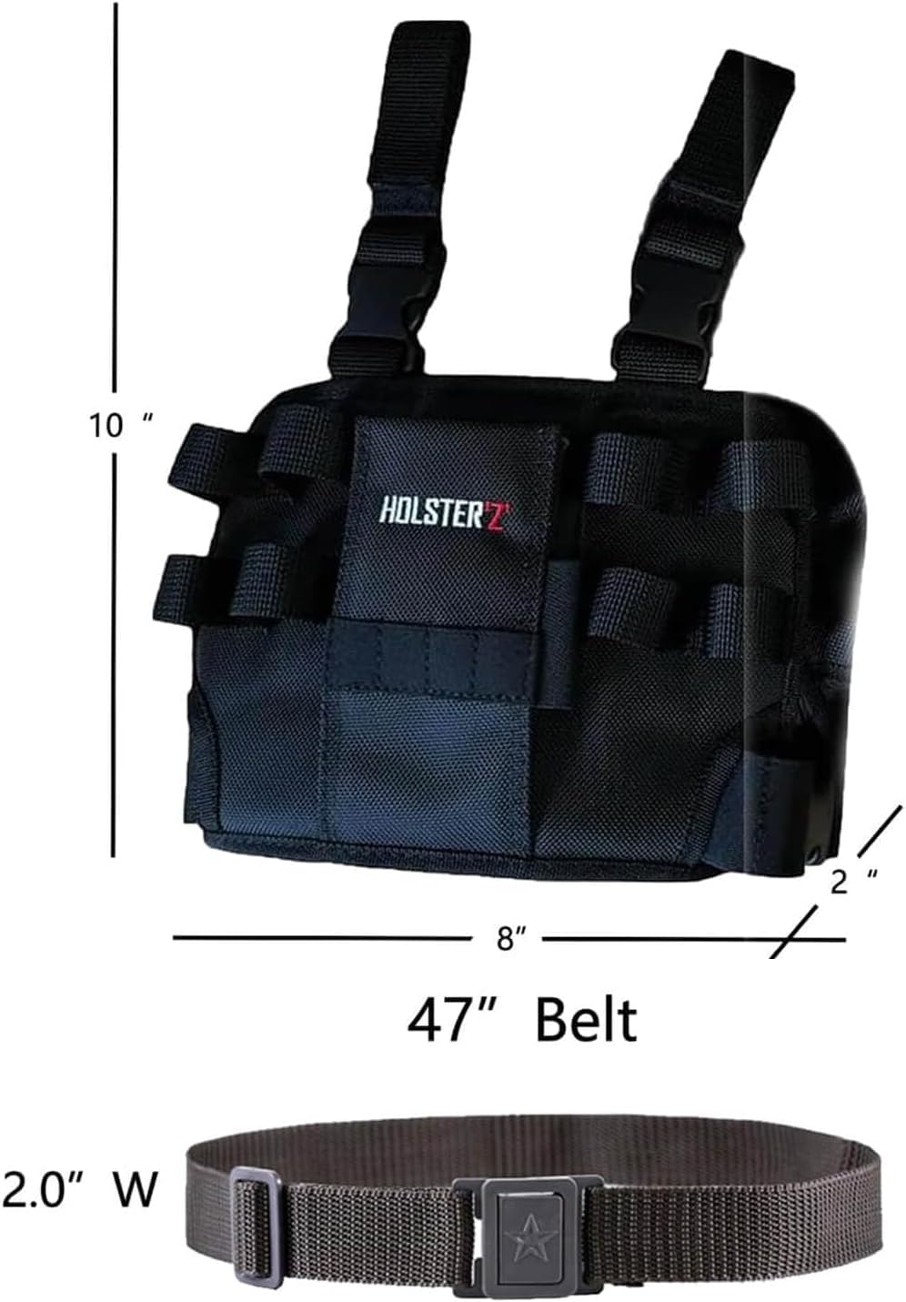 Holster Z 2.0 Tool Pouch, Holster Pro Tool Pouch, Multi-Tool Electrician Pouchs with Leg Tool Pouchs, Repair Tool Bag Around Your Leg Electricians Repairmen (1+1waistband)