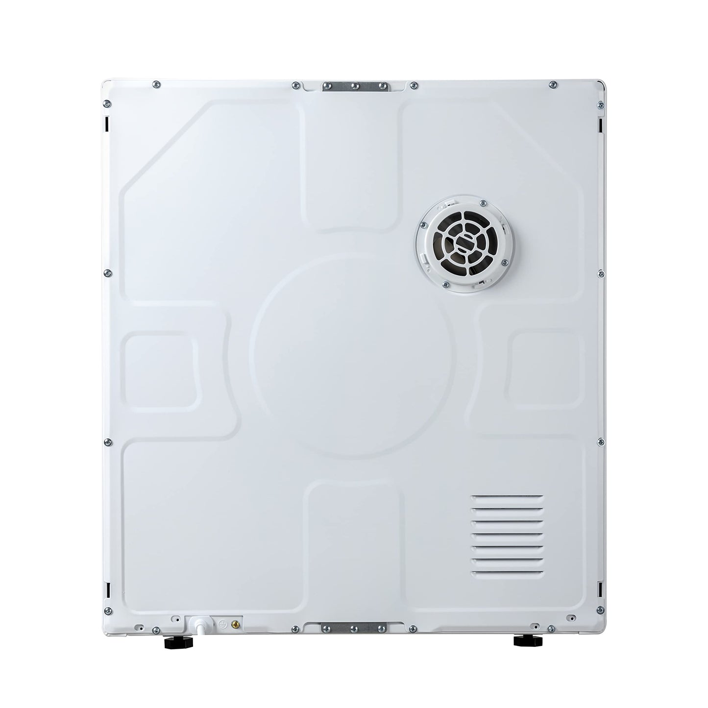 Equator Ultra Compact Short Vented SENSOR Dryer 2.6cf/10lb LED Ops 110V/1400W in White