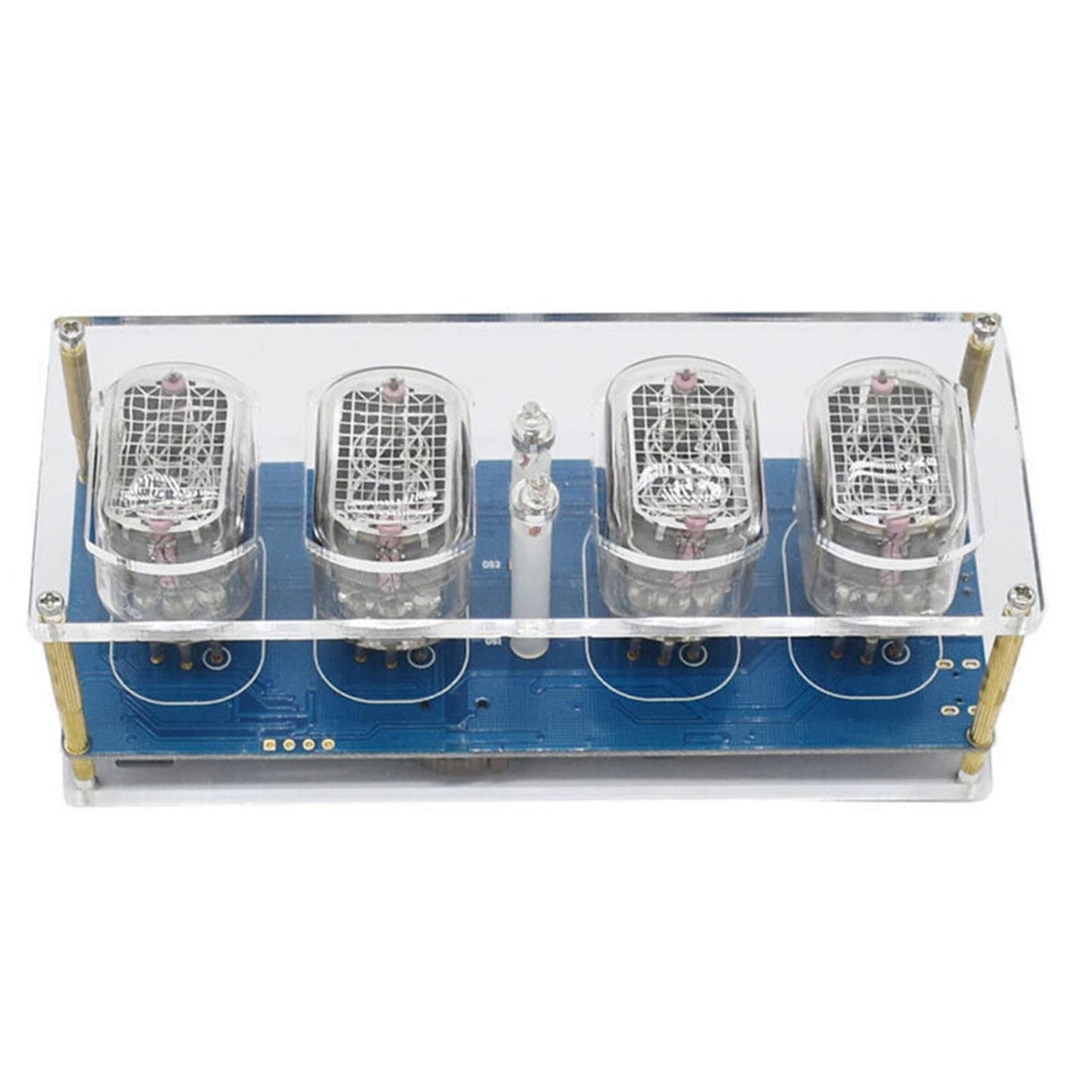 DIY 2020 IN-12 Nixie Tube PCBA Kit Digital Clock Circuit Board Kit No Tubes