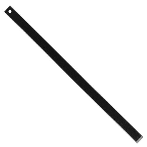 Pacific Arc Stainless Steel Ruler with Inch and Pica Measurements, 18 Inches Rubber Backed