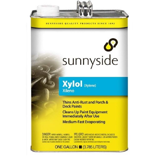 Sunnyside 822G1S Xylol / Xylene Paint Thinner, Gallon, 4-Pack