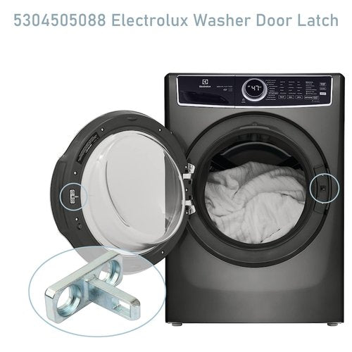 Replacement Electrolux Washer Door Latch 5304505088 for Frigidaire Electrolux Washer Door Strike EFLS627UIW2, EFLW317TIW0,EFLW417SIW0,EFLS517SIW0,EFLS617SIW0, AP6031188, 4452319, PS11766033-1 Pack
