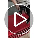 TUFFIOM Black 5-Drawer Rolling Tool Chest with Lockable Wheels, Top Cushion & Drawer Liners