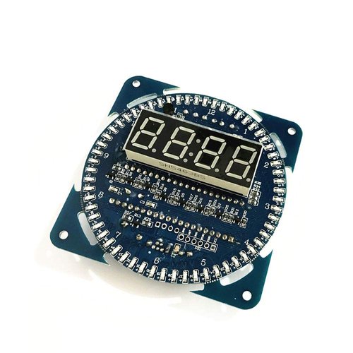 LED Electronic DIY kit Parts DS1302 Clock 18b20 Temperature Display