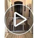 Vmaisi Baby Gate Wall Protector - 4 Pack White Wall Cups for Pressure Gates