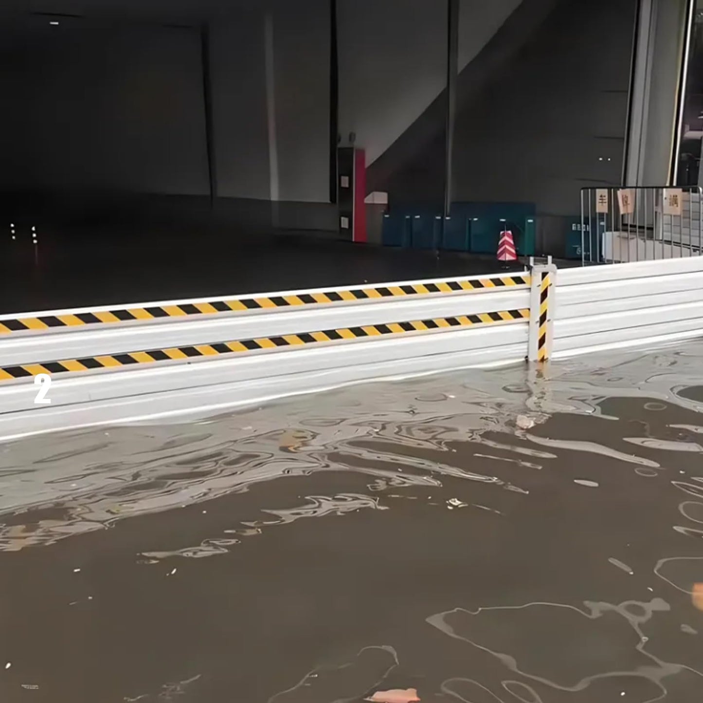 Water Barrier 10pcs Emergency Block Water Board Removable Emergency Flood Control Flood Barrier Boxwall Board