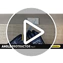 General Tools Square Head Protractor & Angle Finder for Carpentry & Framing - 6" Arm (Variation: Square Head / Angle Finder)