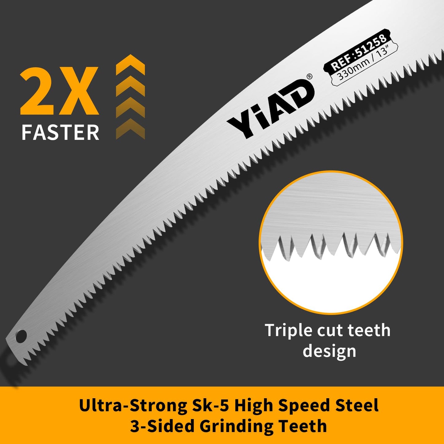 Hand Pruning Saw, 13" Curved Blade Handsaw, Hunting Saw Gardening Hand Tools Wood Working Tools, Tree Branch Cutter Wood with Hanging Scabbard for Tree Trimming Woodworking Hunting Camping