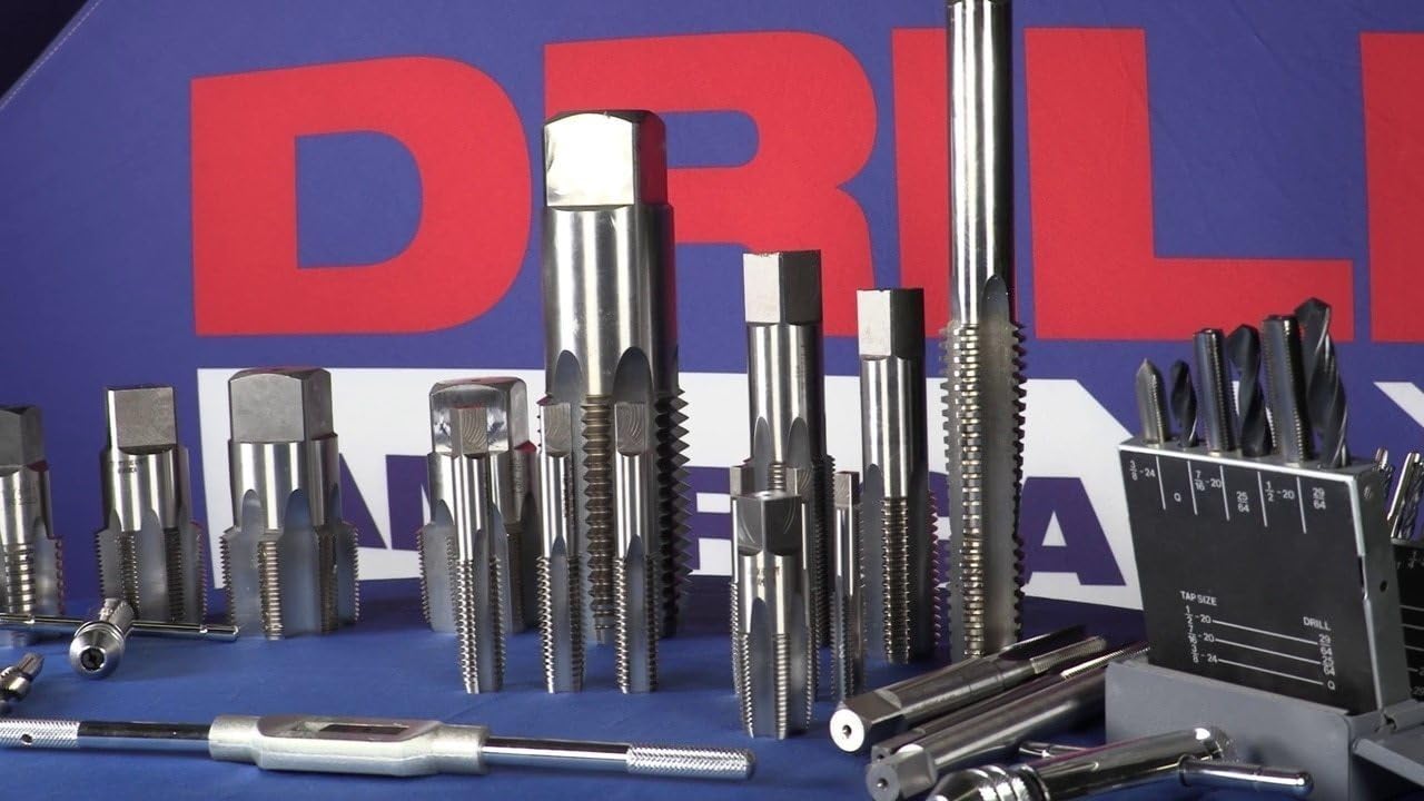 Drill America 3/4"-16 Carbon Steel Bottoming Tap (Pack of 1), DWT Series