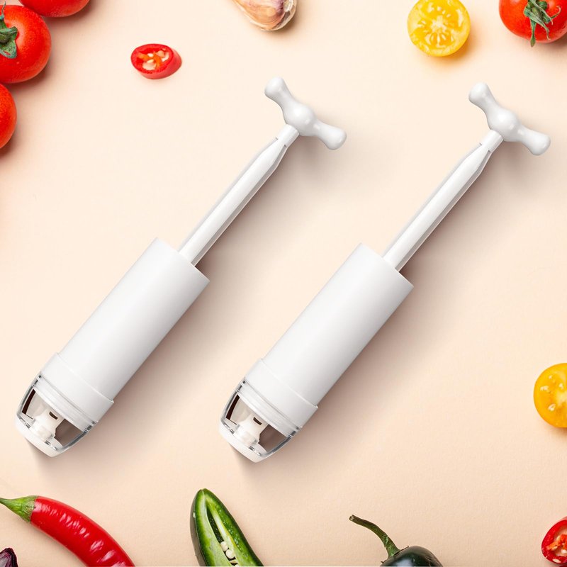Mini Vacuum Pump Manual Portable Vacuum Sealer Pump for Sous Vide Bags Use in Clothes and Food 2-Pack