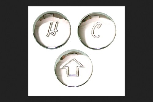 Danco A0080682 Index Buttons Pr Pfister, Chrome Plated