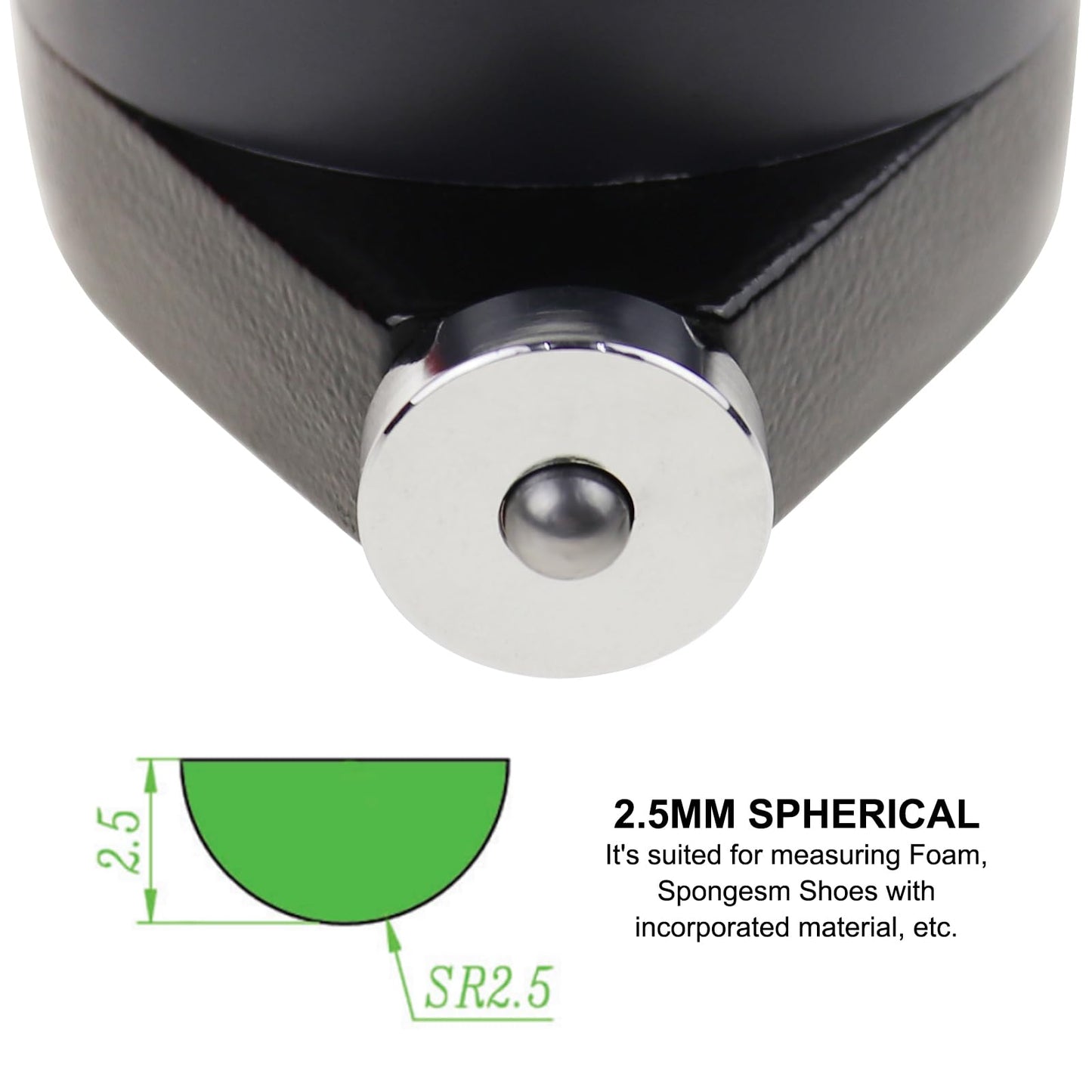 Digital Hardness Meter Durometer Hardness Tester - Portable and Versatile for Measuring 0-100HD Shore A/C/D Hardness of Rubber, Tires, Plastics, Thermal Plastics, Flooring, and Bowling Balls