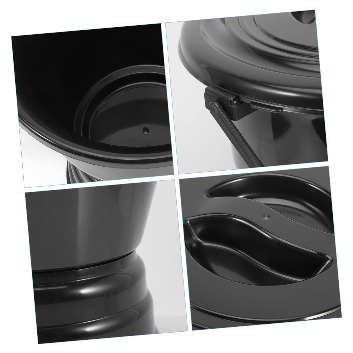 Gatuida Plastic Urinal Lid Thickened Home Spittoon Easy to Carry Patient Home Use Construction Polycarbonate Roofing Sheets
